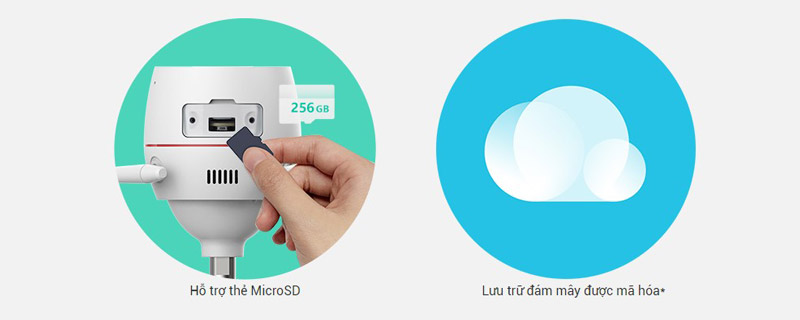 Lưu trữ video cục bộ hoặc tr&ecirc;n đ&aacute;m m&acirc;y.