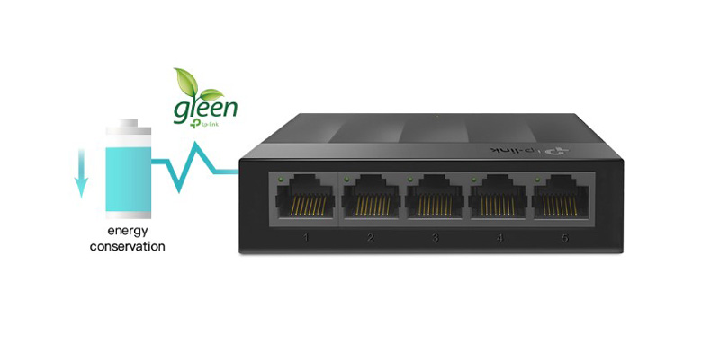 TP-LINK LS1005G - C&ocirc;ng nghệ xanh
