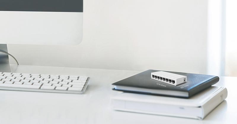 Switch TP-LINK LS1008 - 2 - Thiết Kế Để Bàn Không Quạt